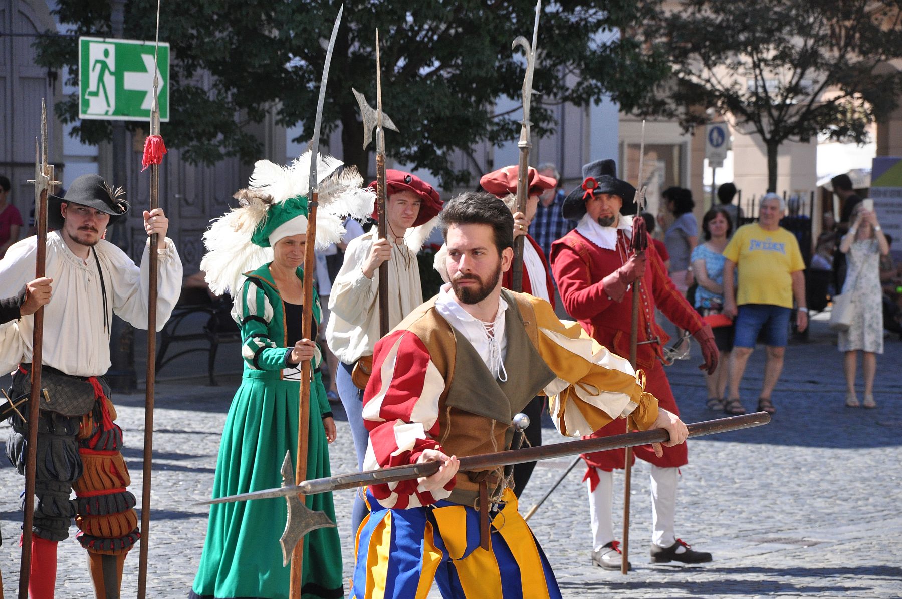 A Palotai kapu őrzői - harci bemutatókkal várta a közönséget az I. András Király Lovagrend